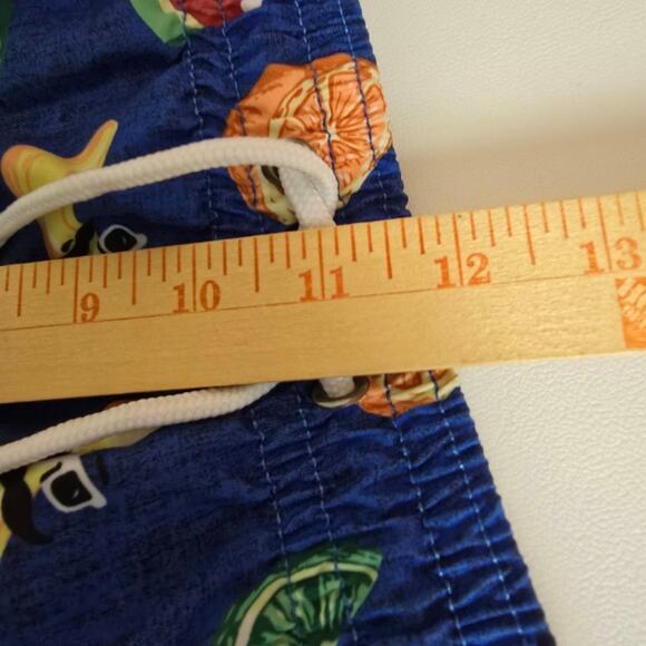 Trunks Surf & Swim Co. Swim Trunks Graphic Print Pool Beach Shorts Swimwear L - Picture 6 of 13